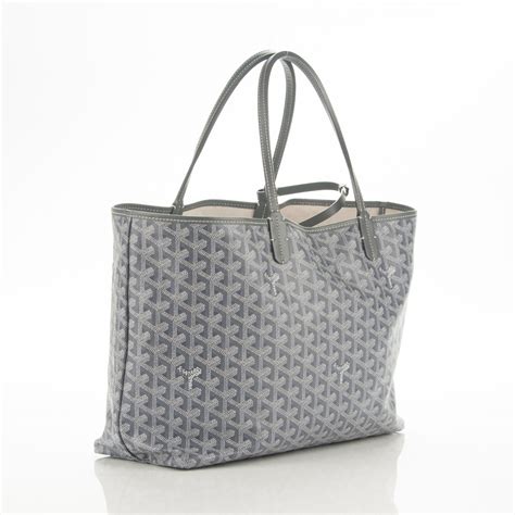 goyard tote bag grey|goyard st louis pm size.